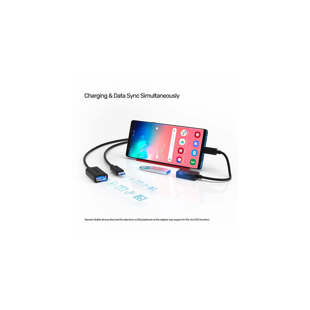 محول Unitek Y-C476BK USB-C إلى USB-A بسرعة 5 جيجابت في الثانية (USB 3.0) محول Unitek Y-C476BK USB-C إلى USB-A بسرعة 5 جيجابت في الثانية (USB 3.0)